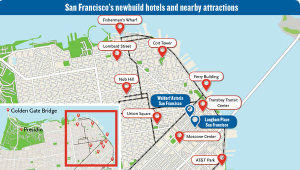Newbuild hotels shifting San Francisco’s center of luxury