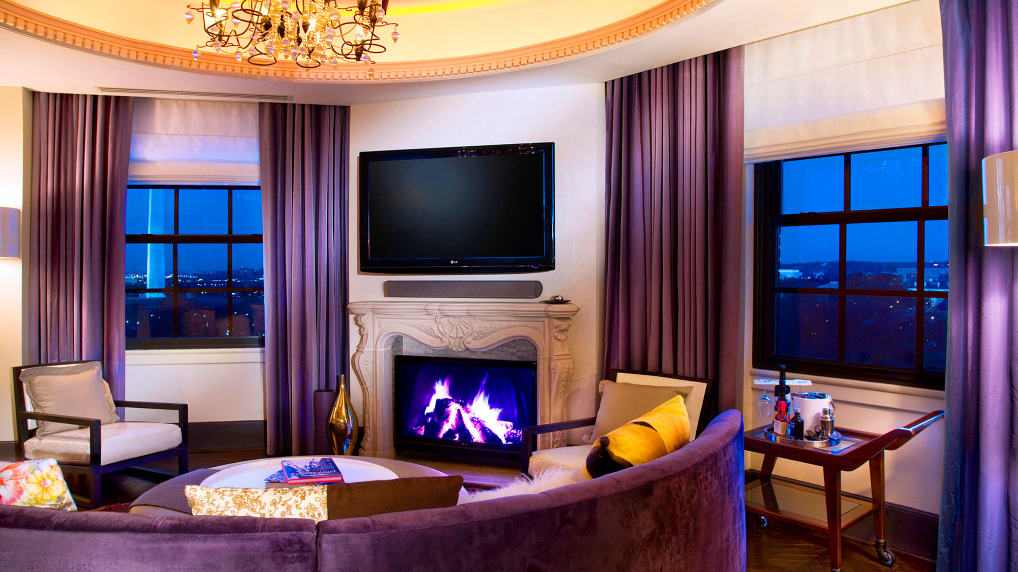 Over-the-top hotel stays during next year's inaugural events