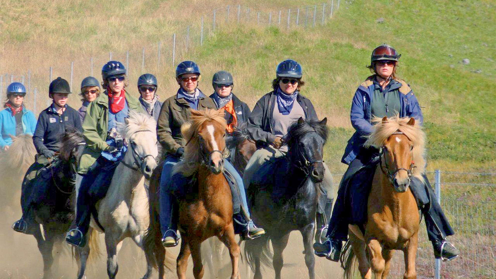An AdventureWomen excursion to Iceland features at least 20 miles a day of horseback riding.