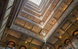 The atrium at the newly opened Beekman Hotel in lower Manhattan.