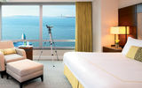 A suite at the Ritz-Carlton Battery Park. When it opened in 2002, there were no other luxury properties in the area.