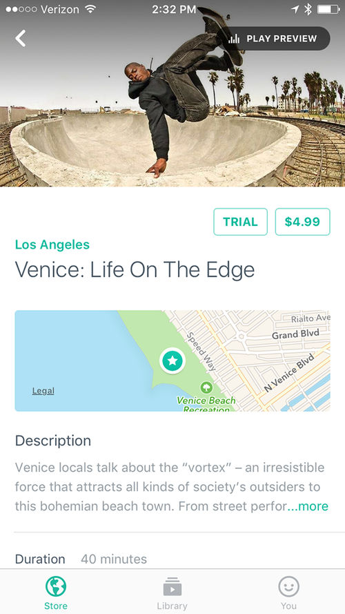Detour expands GPS audio tours to more cities