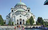 The Church of Saint Saba in central Belgrade is the second largest Orthodox church in the world.