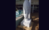 This marble sculpture by artist Jaume Plensa is ready to be installed in the Solarium on the Quantum of the Seas.