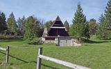 A simple Serbian vacation home sits within Tara National Park in the country's mountainous central western region.