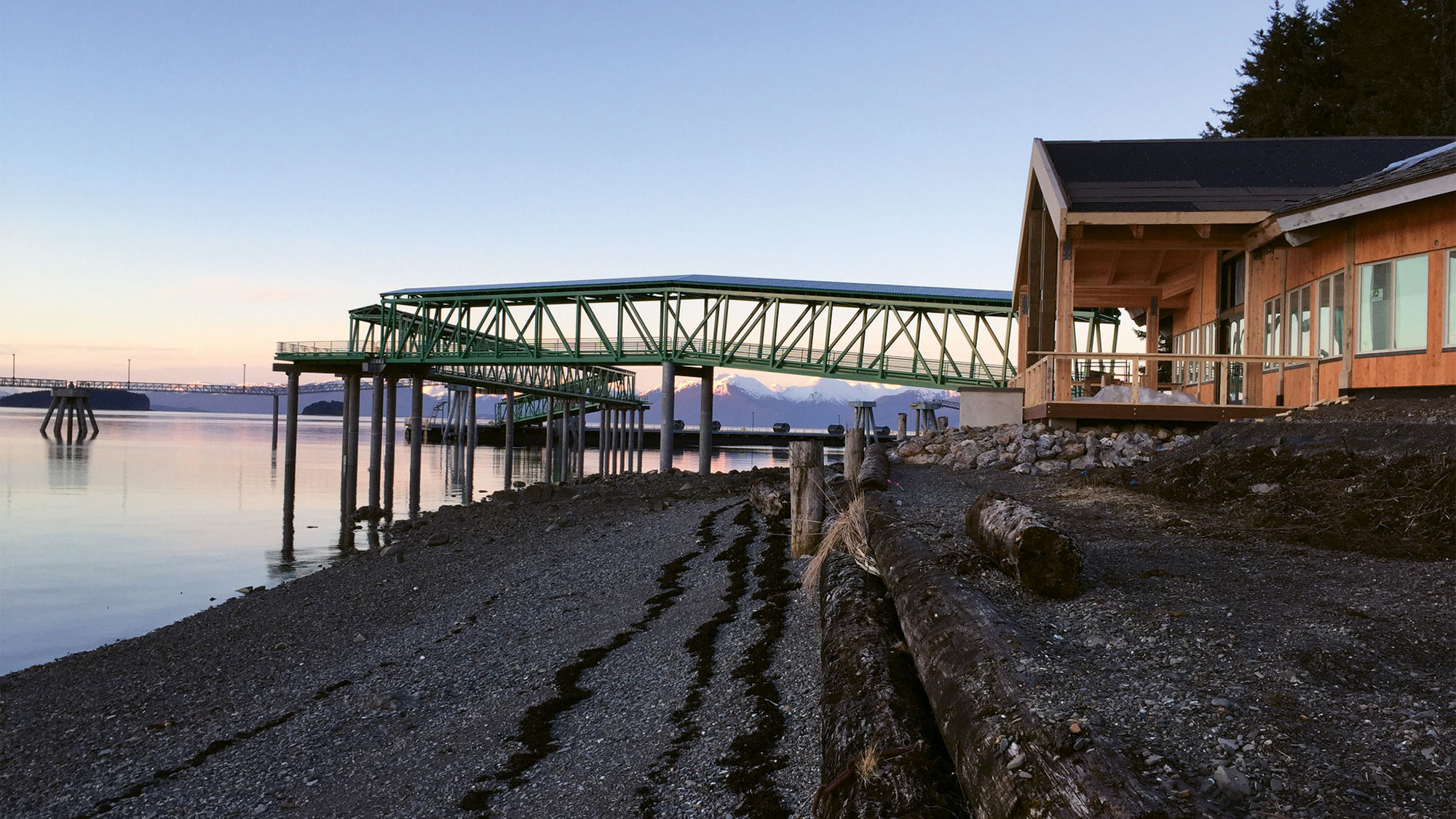 The 400-foot-long pier at Icy Strait Point in Hoonah, Alaska, means cruise passengers no longer have to tender in to reach the port.