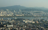 View from the Seoul Tower, the city's highest point.
