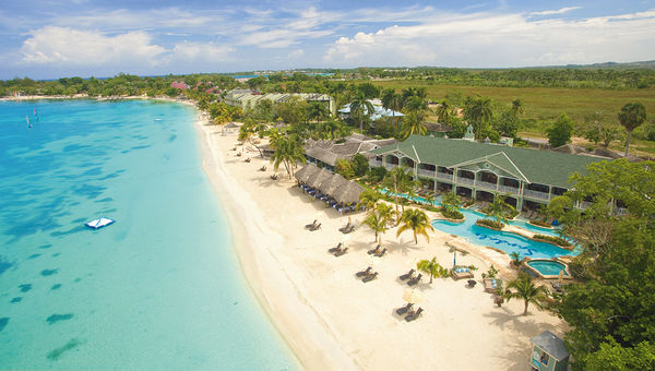 Seven Mile Beach by the Sandals resort in Negril, Jamaica. Estimates said coastal erosion has cost the shoreline more than 300 feet of sand in the last 60 years. Seven Mile Beach by the Sandals resort in Negril, Jamaica. Estimates said coastal erosion has cost the shoreline more than 300 feet of sand in the last 60 years.