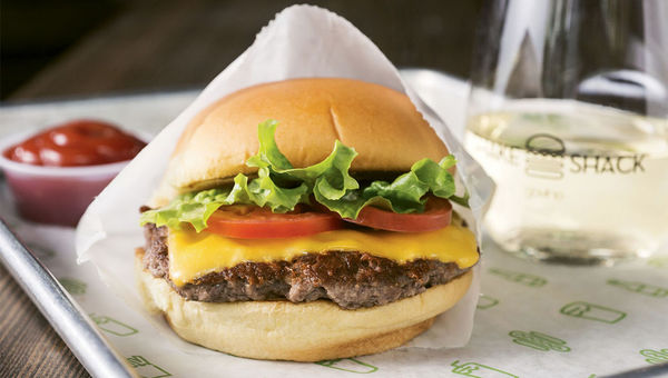 Shake Shack opened its first West Coast restaurant in the New York-New York hotel in December 2014. Shake Shack opened its first West Coast restaurant in the New York-New York hotel in December 2014.
