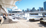 The pool deck area on Deck 11 of the Mariner will be completely overhauled, with a new look and new furniture.