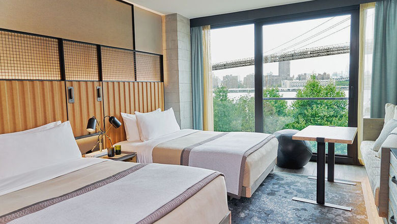 The 1 Hotel Brooklyn Bridge will have views of the Statue of Liberty, the East River and the Manhattan skyline.