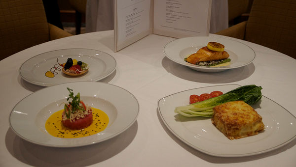 Some of the dishes from Compass Rose’s new menu. Some of the dishes from Compass Rose’s new menu.