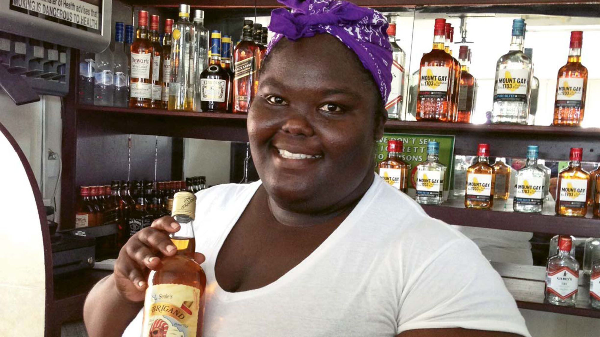Dana Knight is the proprietor of the Sunset Vybz rum bar in Barbados.