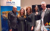 Perillo Tours and the Malta Tourism Authority announced the launch of Perillo Learning Journeys’ Destination Malta Programs during an event at the Kimberly Hotel in New York. Michelle Muscat, spouse of Malta prime minister Joseph Muscat, was the guest of honor at a special reception. From left, Maltese fashion designer Charles Borg; Michelle Buttigieg, U.S. representative to the Malta Tourism Authority; Michelle Muscat; Carol Dimopoulos, president of Perillo Learning Journeys; and Maltese fashion designer Ron van Maarschalkerweerd.