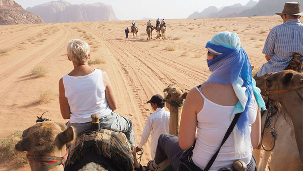 Even with animal rights organizations urging tour companies to stop selling wildlife tourist attractions, ShoreTrips.com reported that camel-ride excursion sales were up 200% for the year ending Sept. 30 compared with the same period the year before. Even with animal rights organizations urging tour companies to stop selling wildlife tourist attractions, ShoreTrips.com reported that camel-ride excursion sales were up 200% for the year ending Sept. 30 compared with the same period the year before.