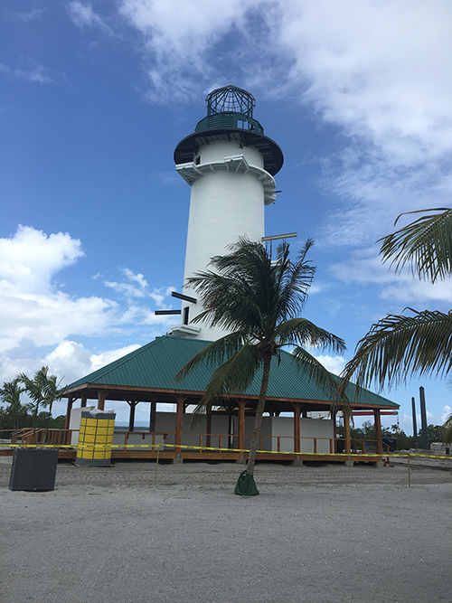 The "Flighthouse" will serve as the anchor for a pair of ziplines and a freefall jump. The "Flighthouse" will serve as the anchor for a pair of ziplines and a freefall jump.