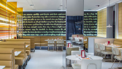 The T45 restaurant at the Hyatt Centric Times Square New York.