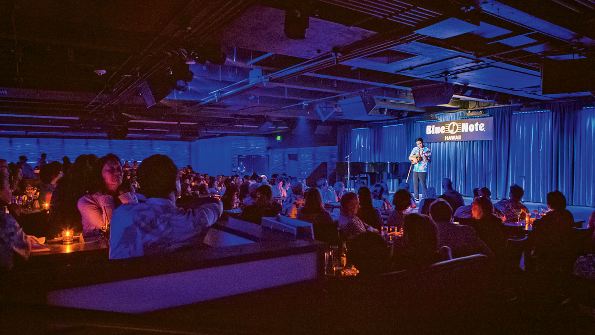 Ukulele virtuoso Jake Shimabukuro grew up in Hawaii and is one of the native acts that have performed at the Blue Note Hawaii. The club has also hosted stars from beyond the Islands, such as Kenny G and Chick Corea.