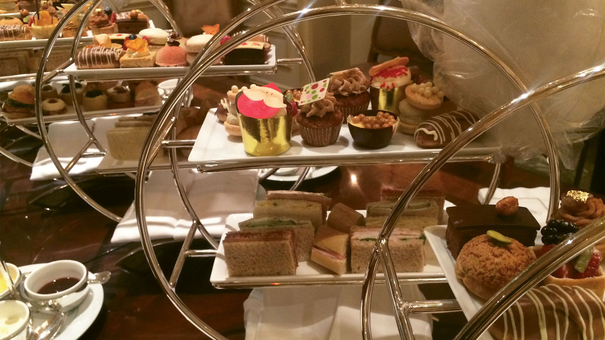 All ages can enjoy tea at the Plaza