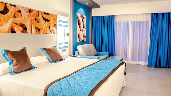 One of the 1,000 guestrooms at the hotel, which opened in June. One of the 1,000 guestrooms at the hotel, which opened in June.