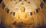 Beyond South Korea's capital, one finds a country of tradition and history that also has Olympic-size dreams and plans for the future. Pictured here, the sitting Buddha at the heart of the Seokguram Grotto, part of the Bulguksa temple complex built during the Silla Dynasty.
