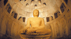 Beyond South Korea's capital, one finds a country of tradition and history that also has Olympic-size dreams and plans for the future. Pictured here, the sitting Buddha at the heart of the Seokguram Grotto, part of the Bulguksa temple complex built during the Silla Dynasty.