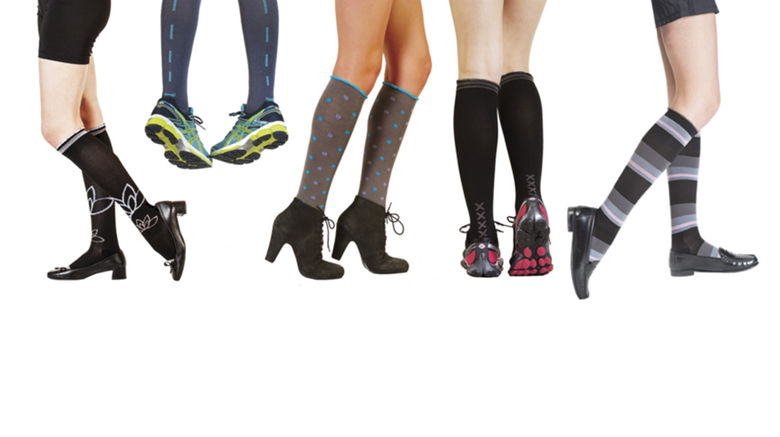 What's New, What's Hot is Travel Weekly's look at useful and fun travel gadgets, edited by Joe Rosen. First up, a trio of socks for traveling, starting with Lily Trotters Compression Socks. These stylish, imaginatively designed socks are both practical and good looking. Easy to get on and take off and light enough to wear with shoes, Lily Trotters socks deliver a comfortable yet supportive degree of compression. Styles range from Four Kisses (featuring ''X X X X'' kisses running up from the heels) to Candy Stripes.