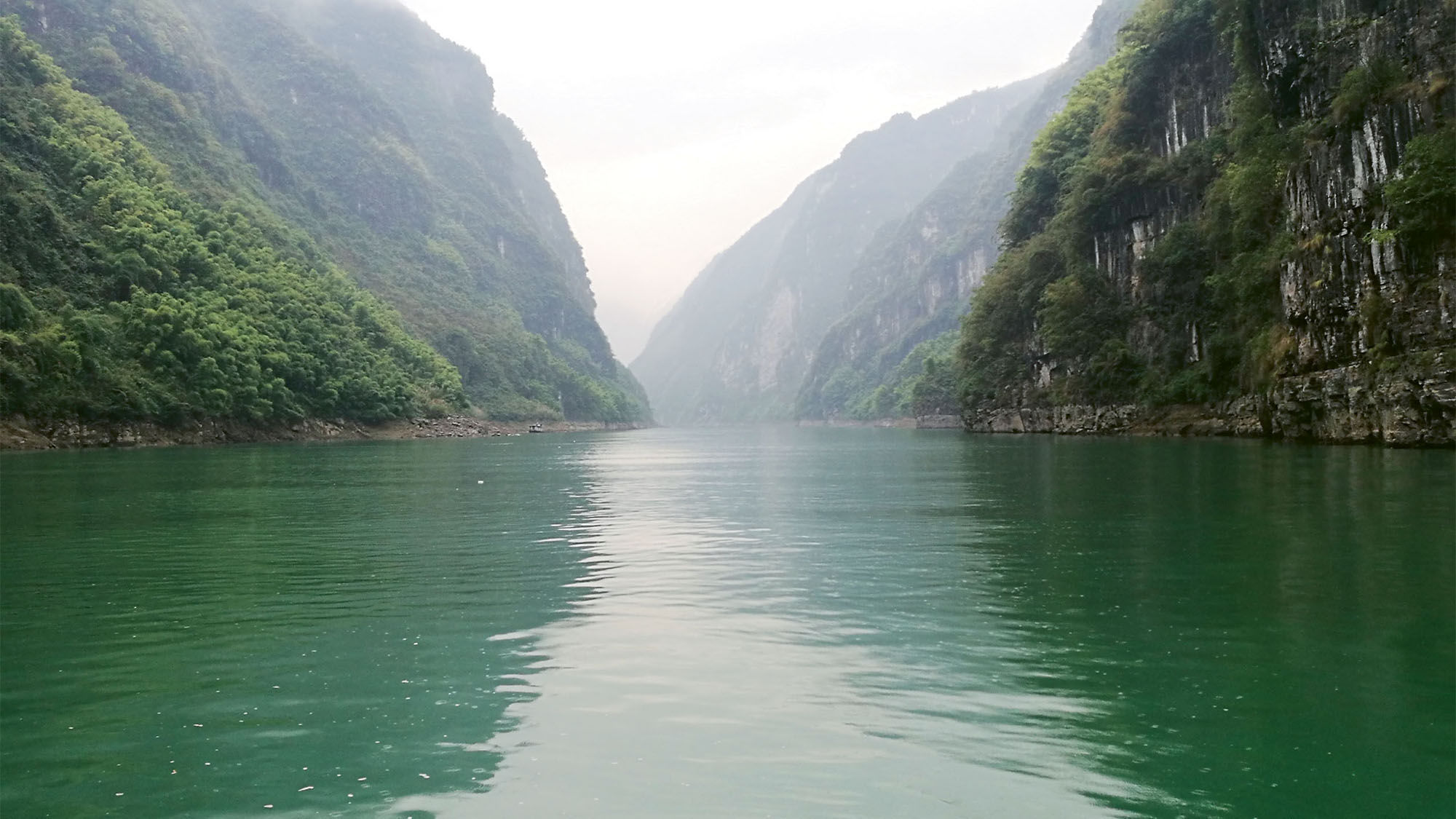 Almost all 710 miles of the Wujiang River runs through Guizhou province.