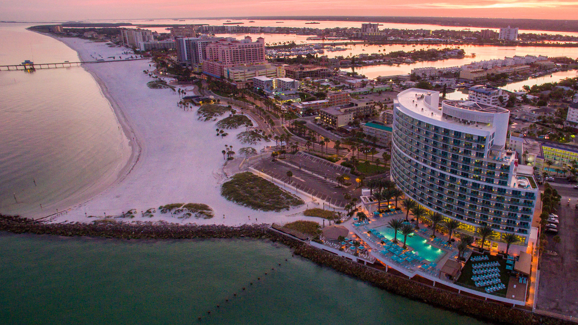 The Opal Sands Resort on Florida's Clearwater Beach is one of several properties offering Cyber Monday deals.