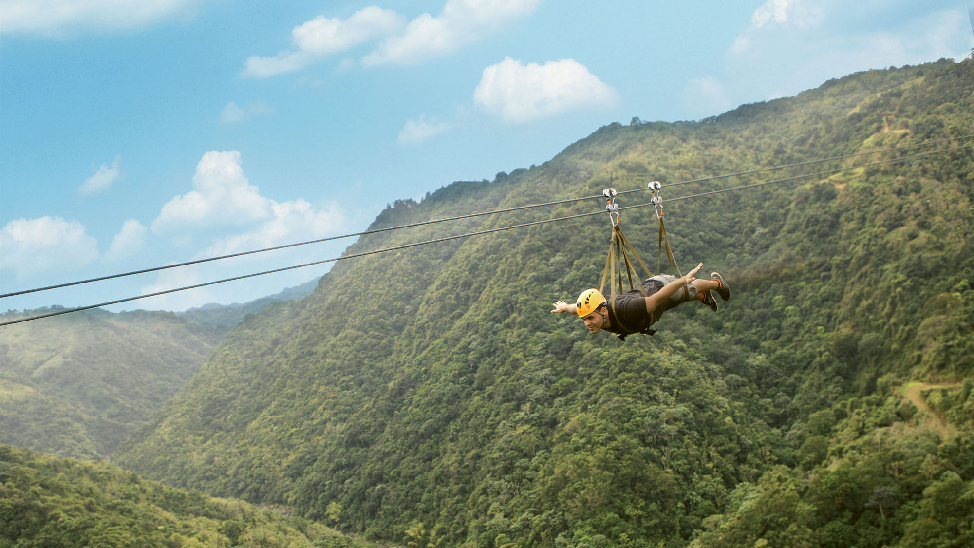 The Monster zipline at Toro Verde adventure park, at 1.57 miles long, has been certified as the world’s longest by the Guinness Book of Records.