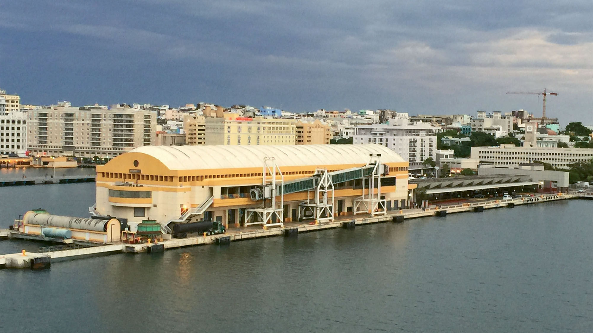 The Viking Star docks at Pier 4 in San Juan. The ship will operate out of there through Feb. 25 when it starts a 15-day trip that will end in Barcelona.