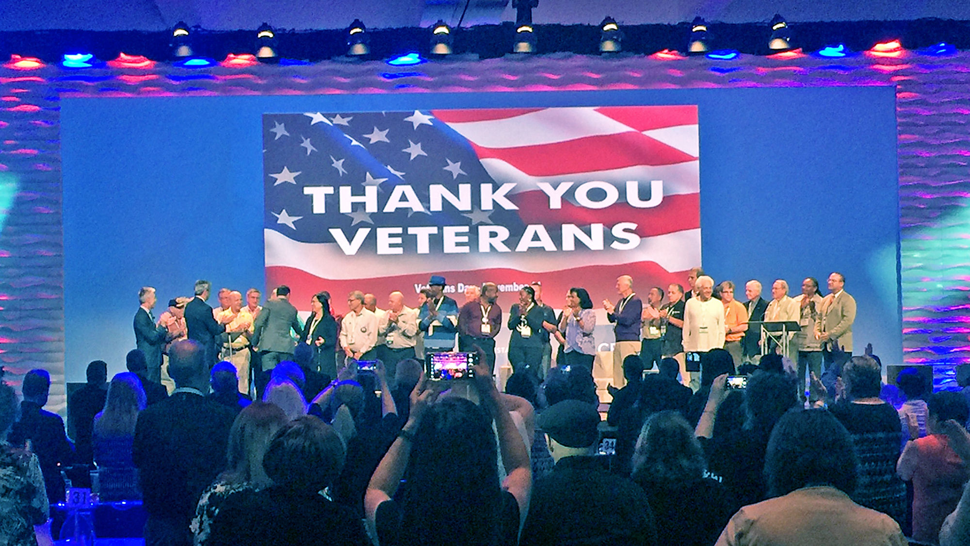 MSC Cruises had an "Oprah moment" for agents who are military veterans.