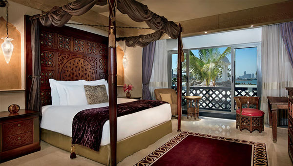A King Suite at the Sharq Village & Spa, a Ritz-Carlton property in Doha, Qatar. A King Suite at the Sharq Village & Spa, a Ritz-Carlton property in Doha, Qatar.