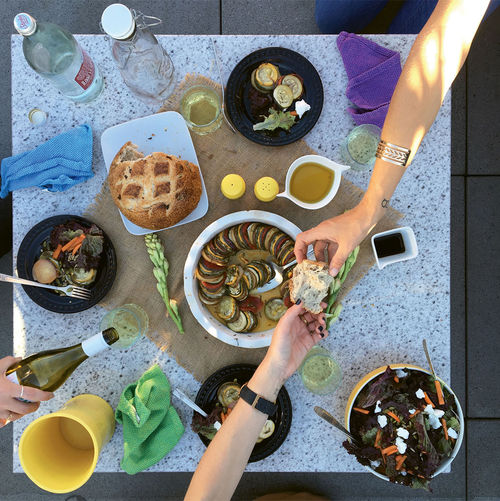 The Insta-Foodstylist Experience concludes with a photo shoot on a Venice roof deck. The Insta-Foodstylist Experience concludes with a photo shoot on a Venice roof deck.