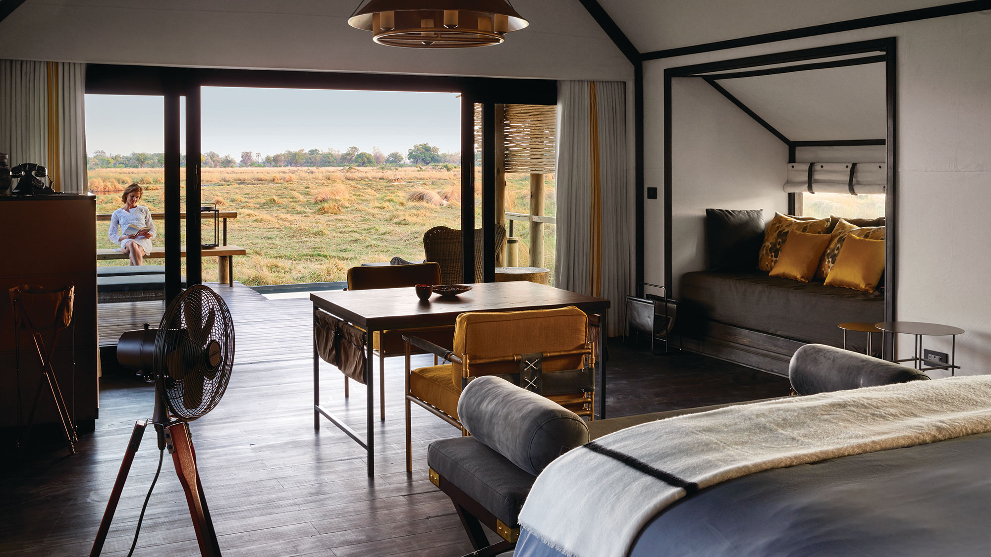The Belmond Eagle Island Lodge in Botswana reopened Nov. 1 after a complete rebuild.