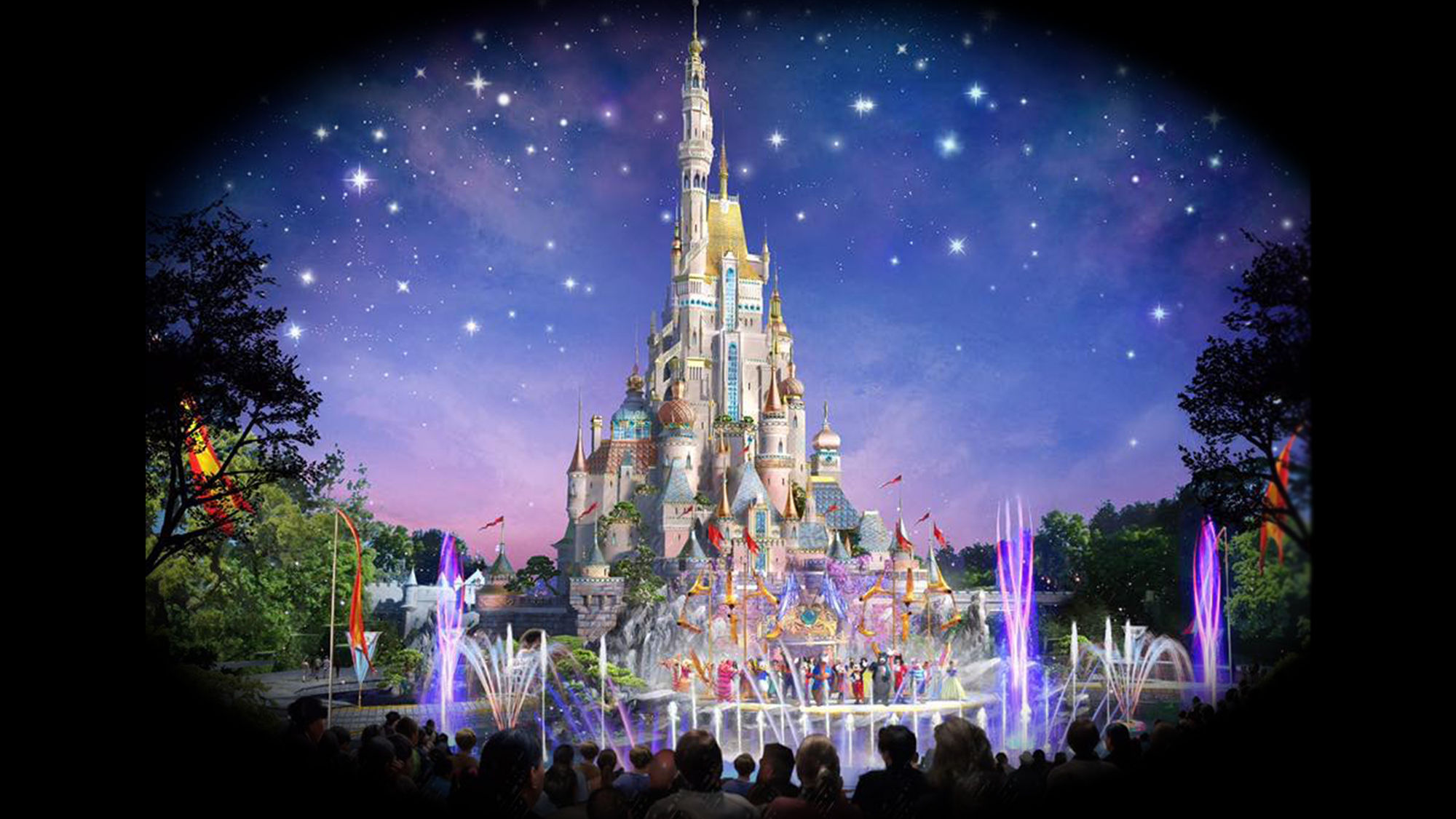 The park's Castle and Hub area will be upgraded.