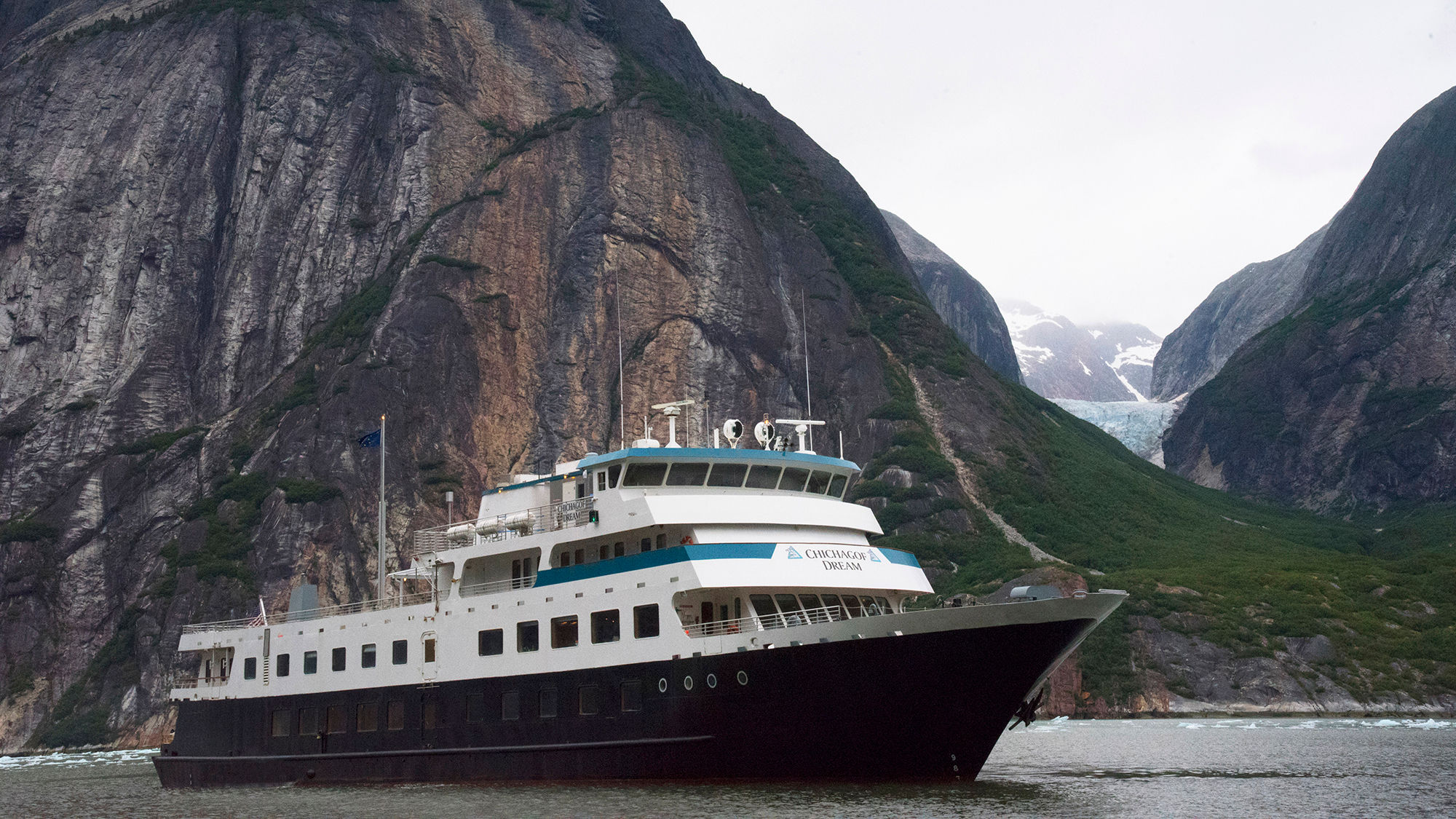Alaskan Dream Cruises' Chichagof Dream in Endicott.