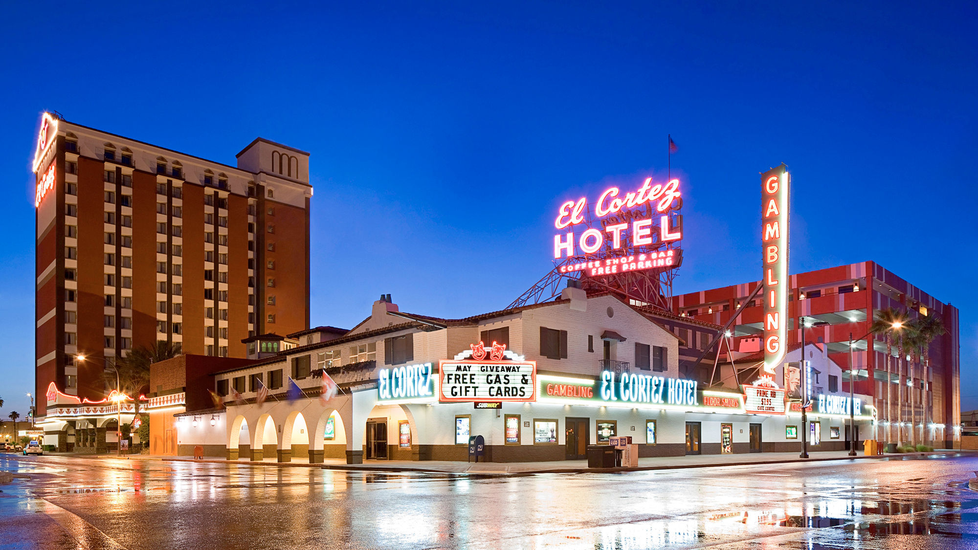 In recent years, the El Cortez has evolved by opening a separate boutique hotel tower, creating an outdoor events space and opening a new 24-hour restaurant.