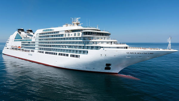 The 600-passenger Seabourn Encore will be christened in Singapore Jan. 7, the day it departs for its inaugural 10-day cruise.