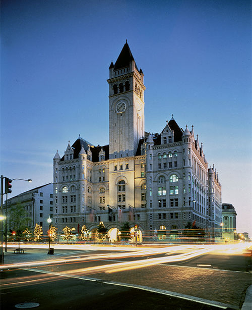 The Trump Organization pays the GSA $3 million a year for the D.C. hotel's ground lease. The Trump Organization pays the GSA $3 million a year for the D.C. hotel's ground lease.