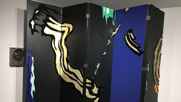 Artwork by Roy Lichtenstein on display at the Ace Gallery in Beverly Hills, Calif. Artwork by Roy Lichtenstein on display at the Ace Gallery in Beverly Hills, Calif.