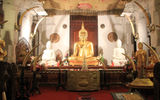 A chamber in the Temple of the Sacred Tooth in Kandy.