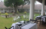 The courtyard of Tamarind Hill, an 18th century colonial mansion that is now part of the Small Luxury Hotels of the World collection, in Galle.