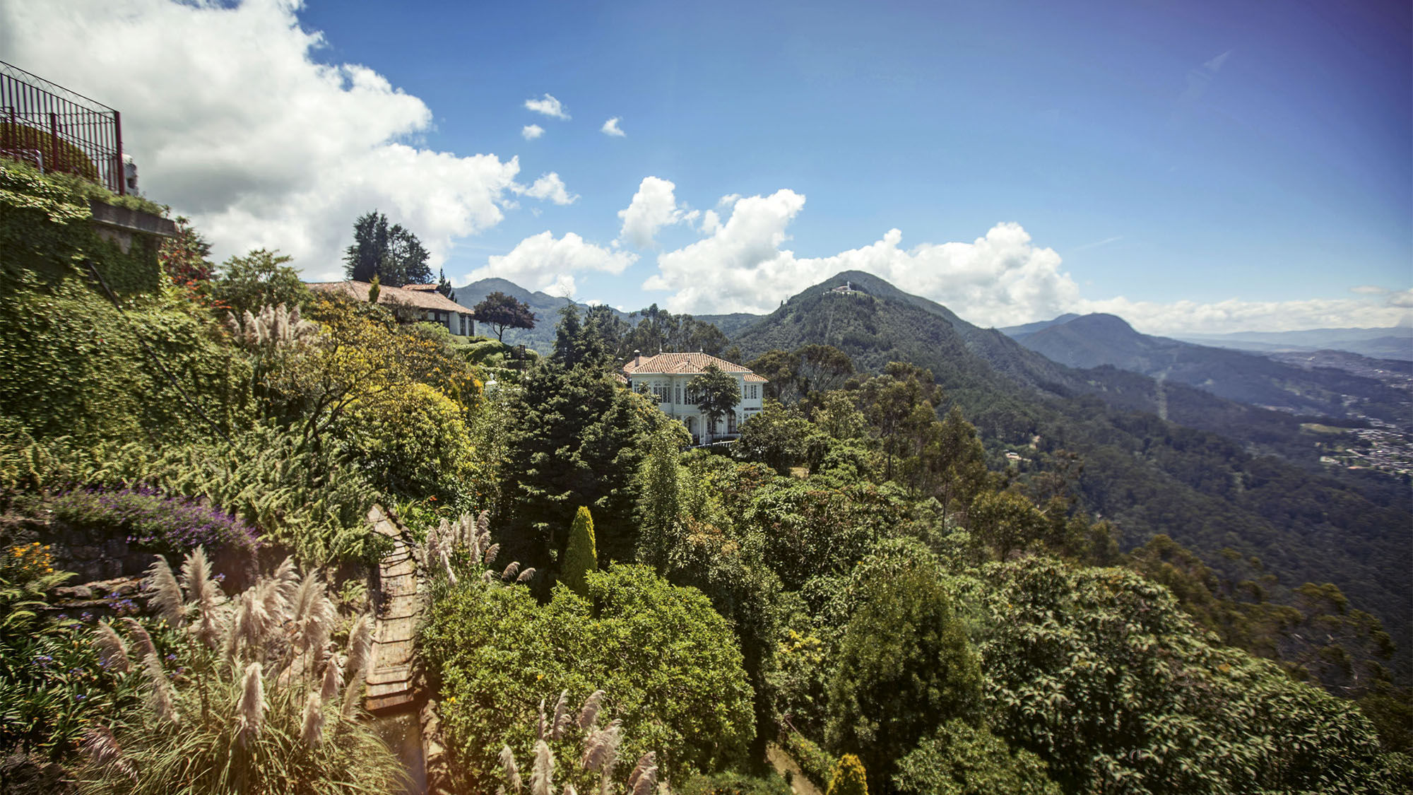 Monserrate, a mountain outside of Bogota, as seen on a G Adventures tour of Colombia.