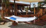 Eleven villas at Harvest Caye can be rented for the day for $499.
