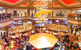 Before entering the casino, the lions ate heads of lettuce hanging from the doorway, an act believed to bring wealth and good fortune to the property. The lions and dragons then formed a procession that wound its way around the casino floor and through the resort as players tried their luck at the slots and tables.