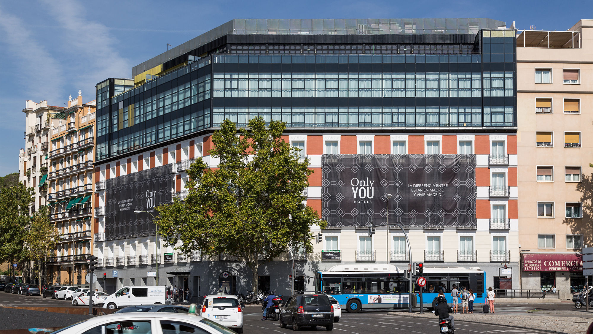 The Only You Hotel Atocha in Madrid.
