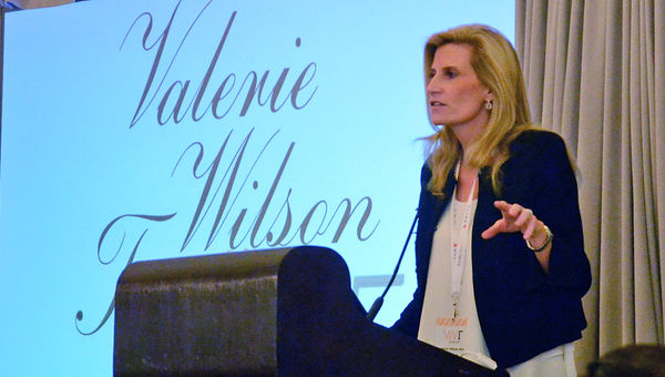 Kimberly Wilson Wetty, co-president of Valerie Wilson Travel, moderated the panel Kimberly Wilson Wetty, co-president of Valerie Wilson Travel, moderated the panel