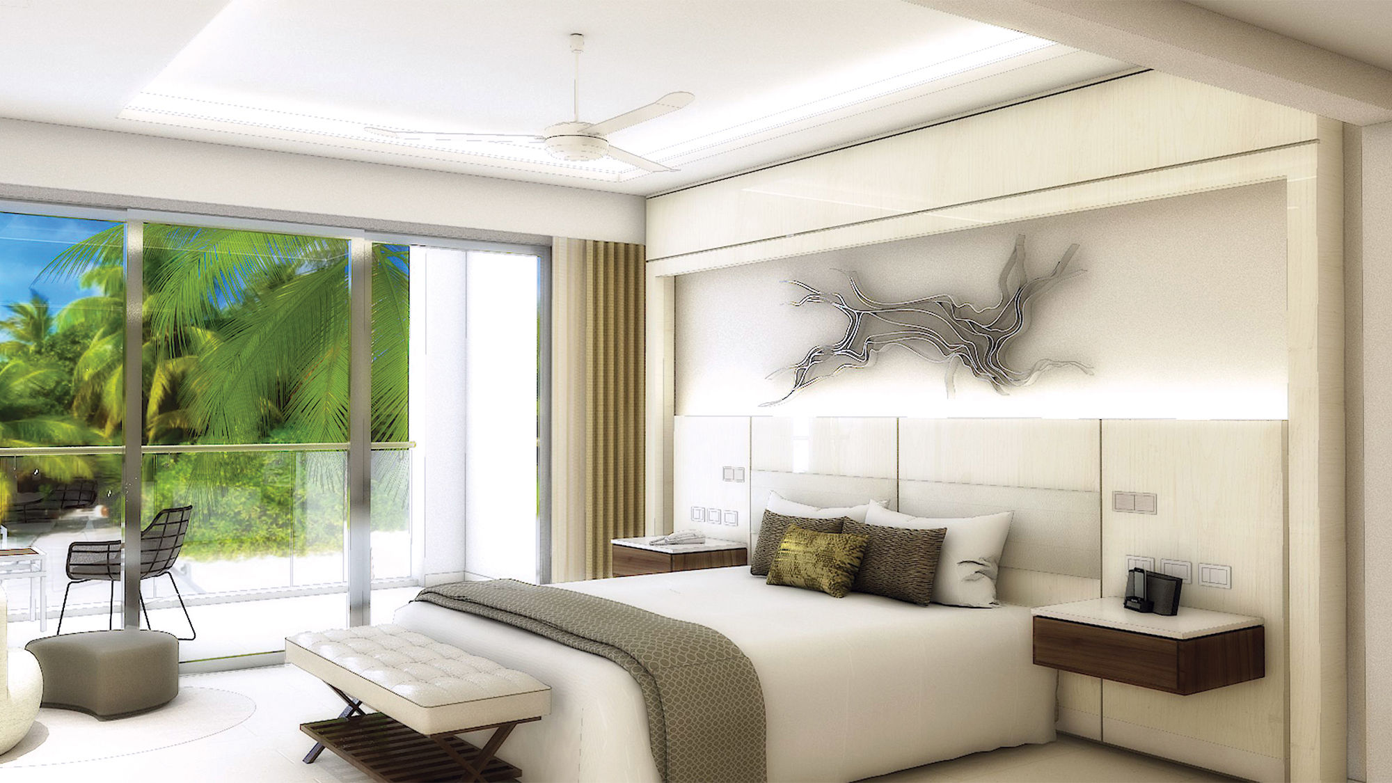 Rendering of a suite at Grand Lido Negril.
