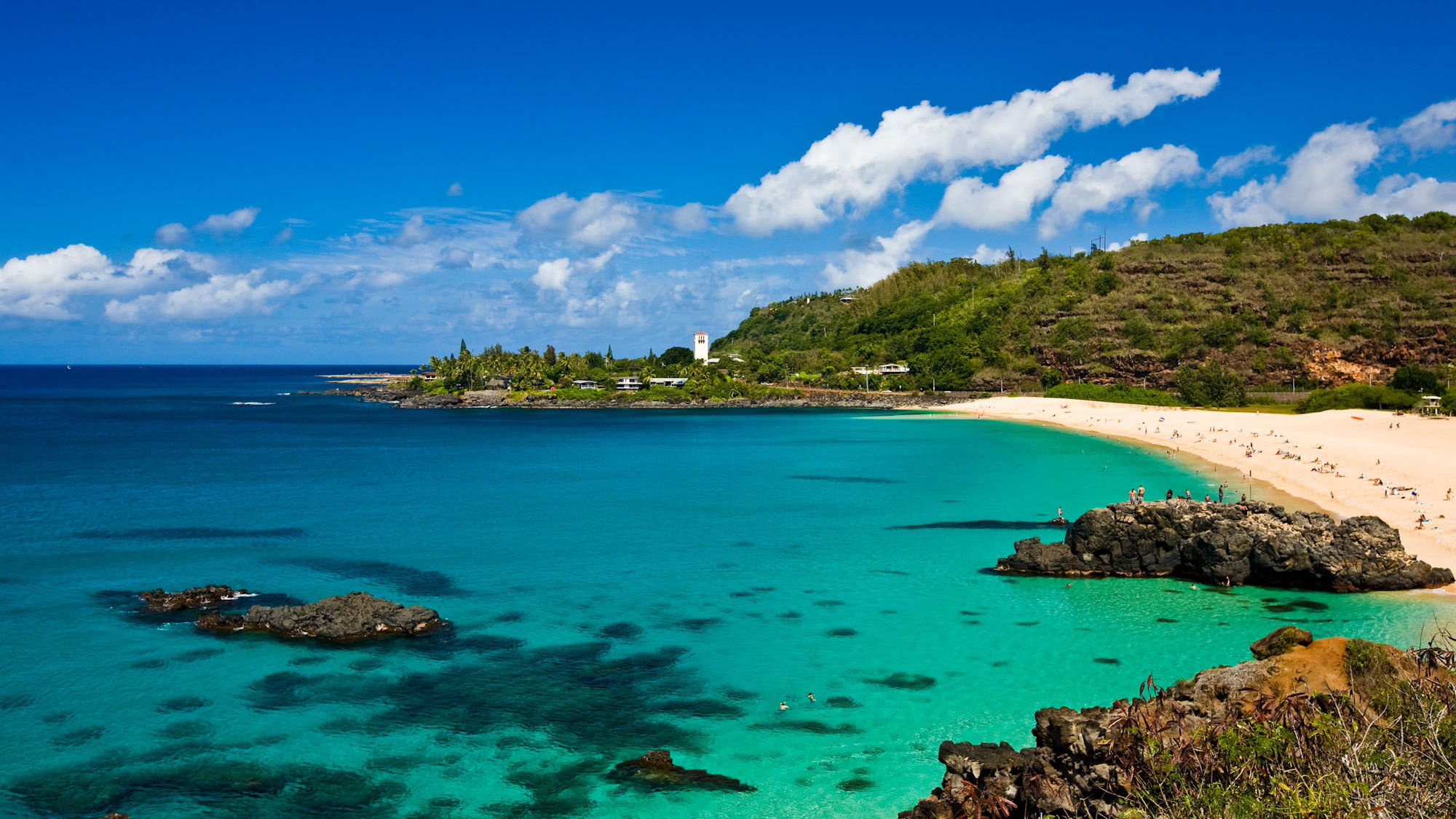 The Eddie Aikau Big Wave Invitational, entering its 32nd year, is held at Waimea Bay when conditions reach 20 feet or higher.
